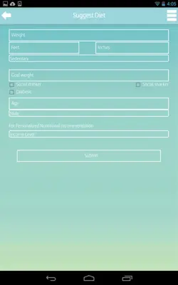 Diet Plan android App screenshot 3
