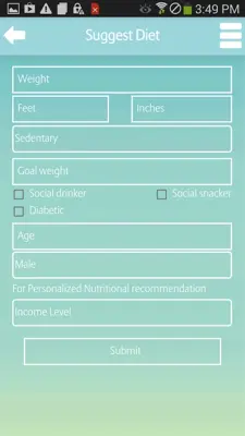 Diet Plan android App screenshot 8